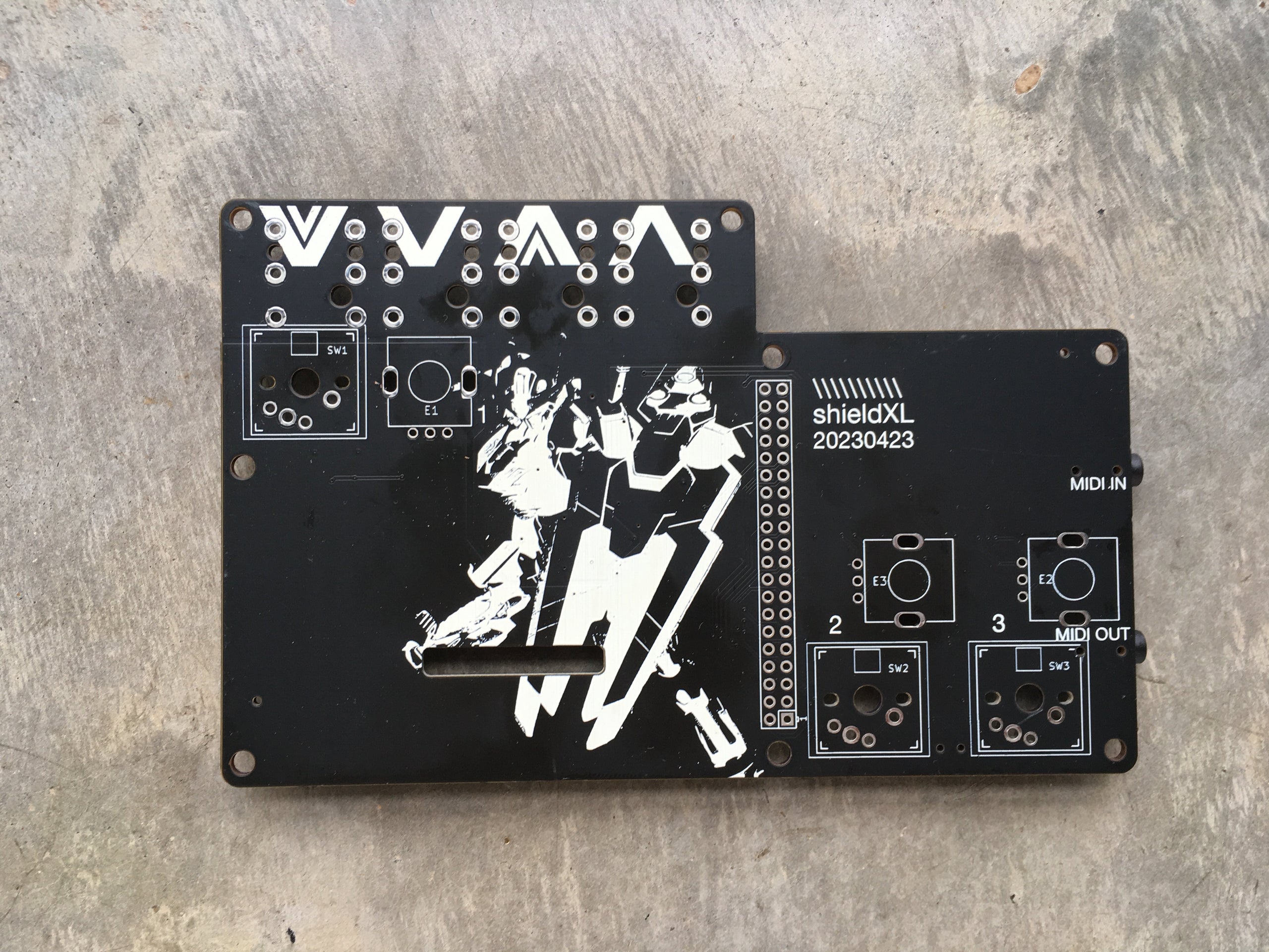 shieldXL (DIY norns synthesizer kit)