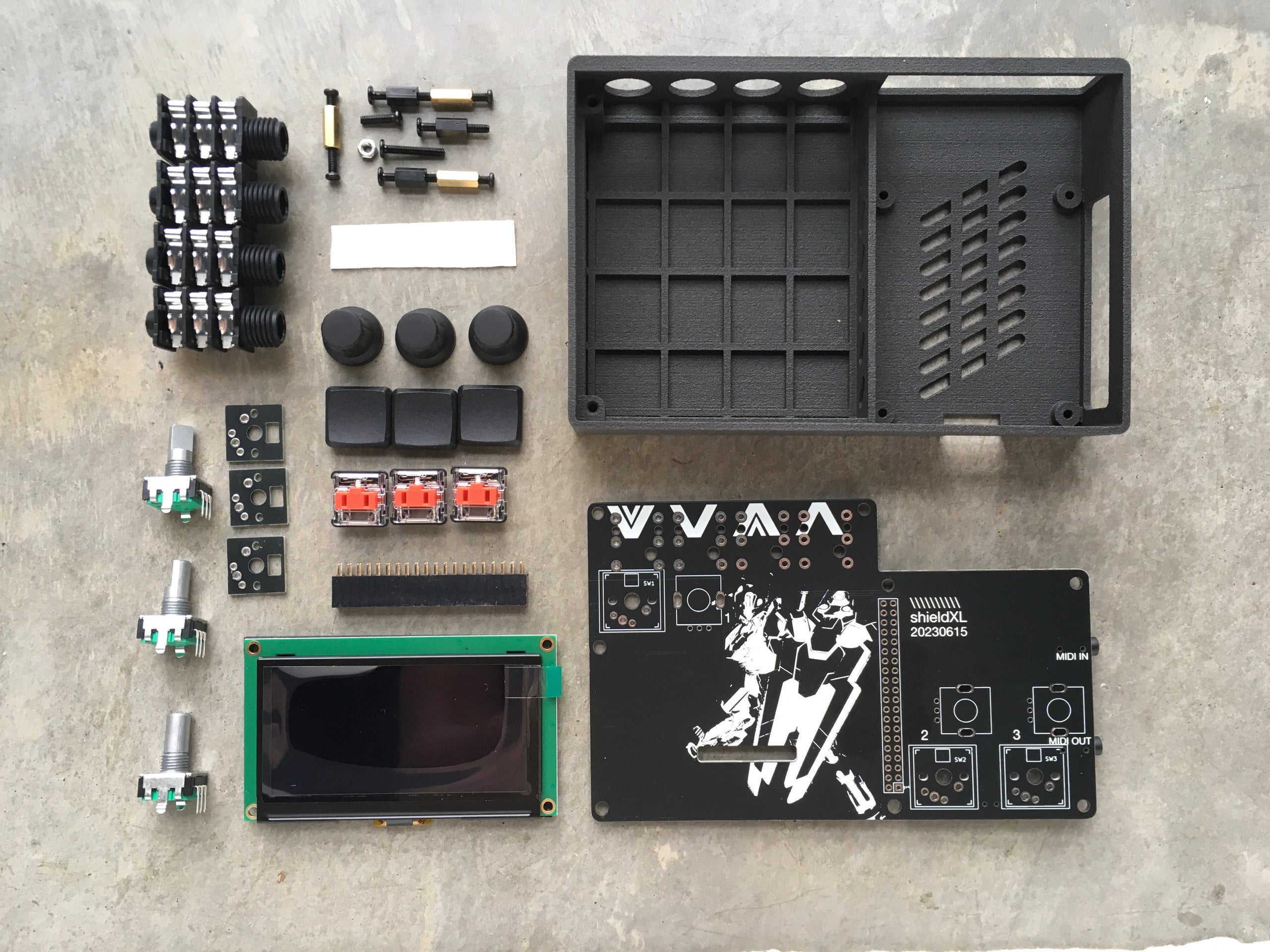 shieldXL (DIY norns synthesizer kit)